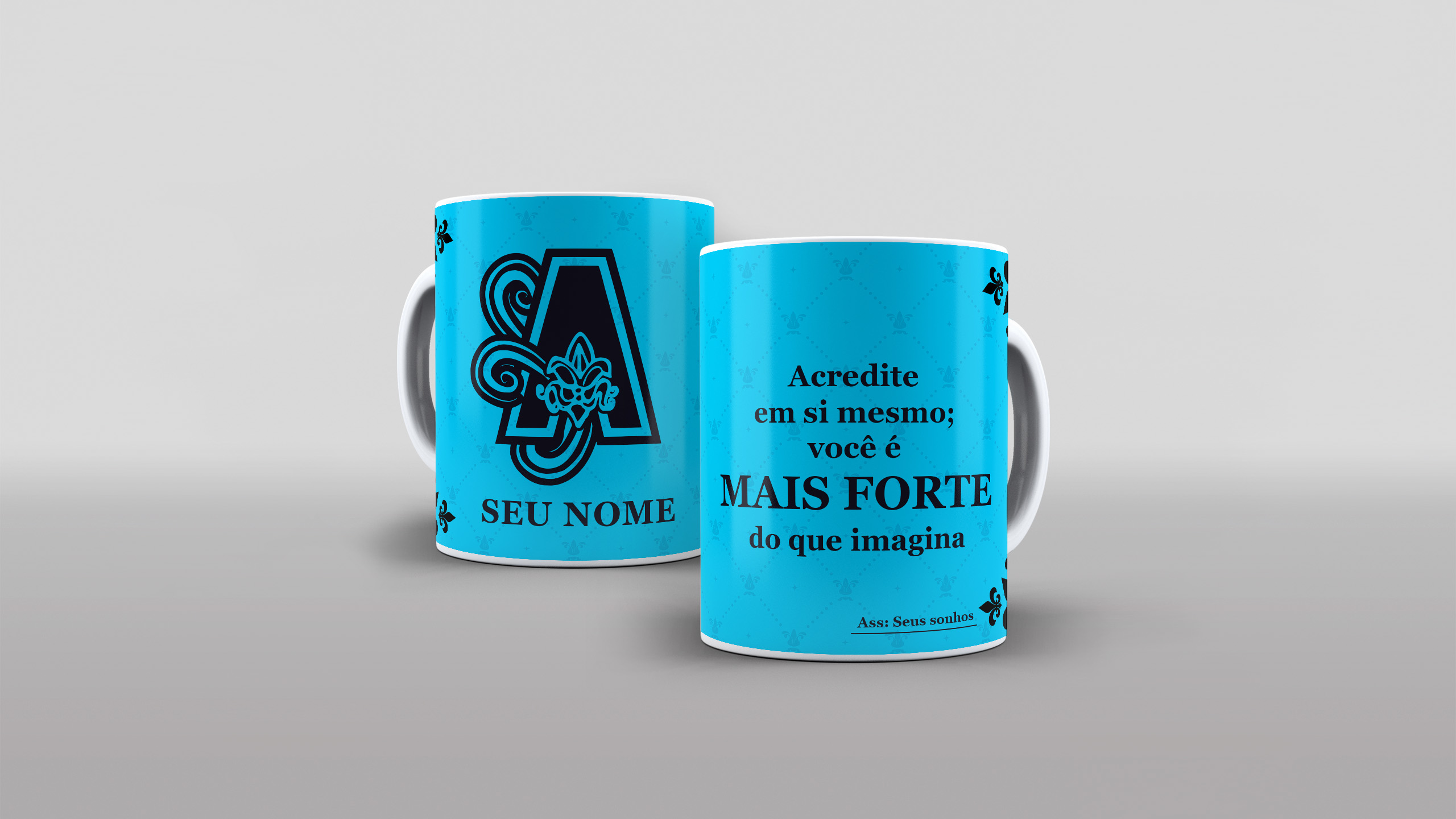 Caneca Inicial Novembro azul