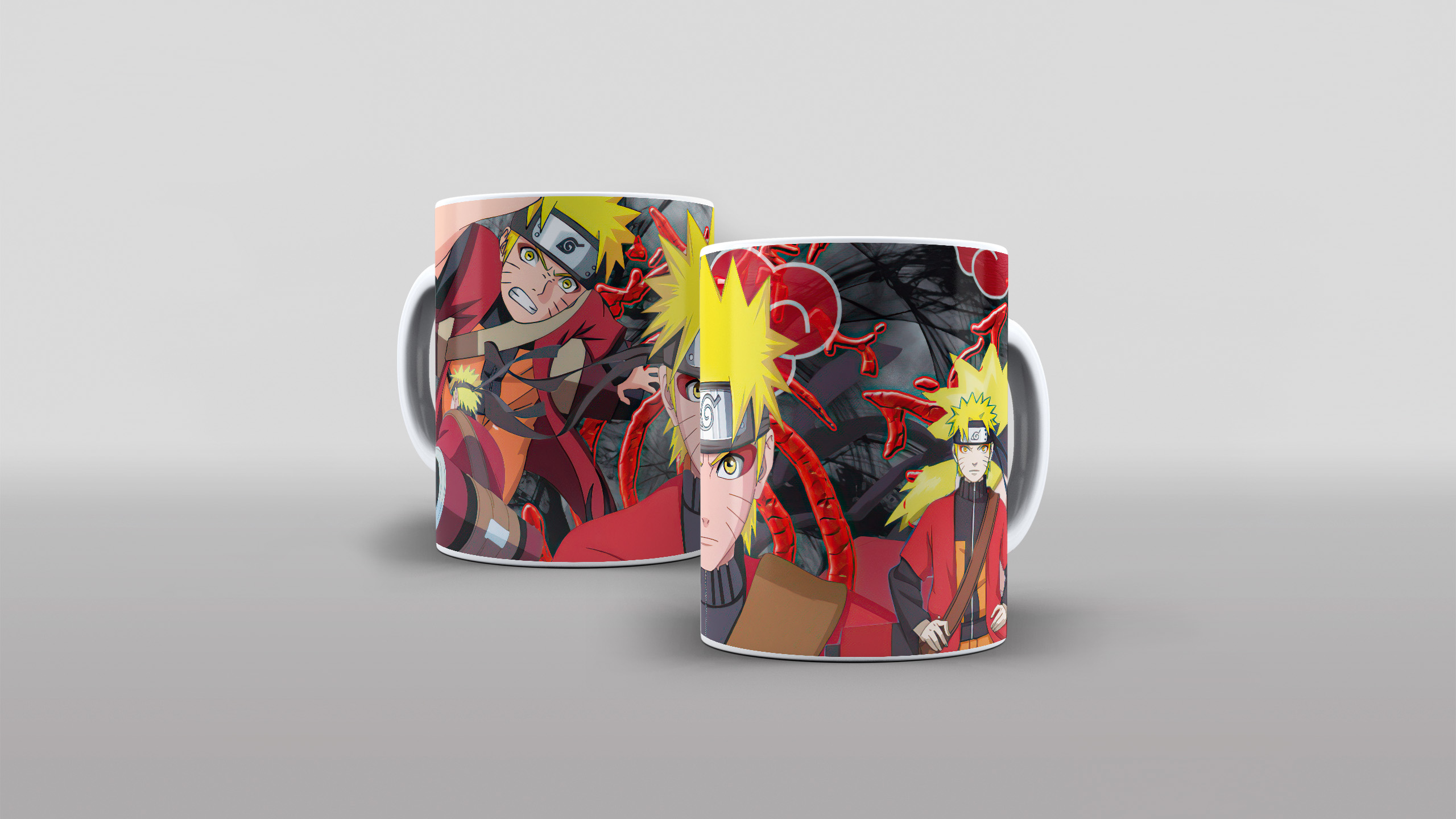 Caneca A saga de naruto